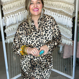 Wild Streak Leopard Blouse