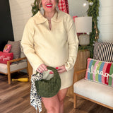 Sophisticated Polo
Sweater Dress - Alpaca