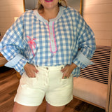 Boardwalk White Denim Shorts