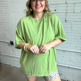 Daydreamer Solid Color Tee - One Size
