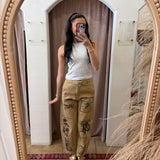 Painted Cowboys Pray Pants