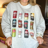 Dr. Pepper Sweatshirt - Ash Grey