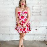 {Mumu} Tiffany Skort Dress Heart Throb Floral