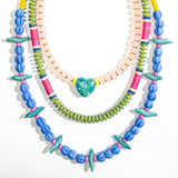 Long Turquoise Birds