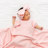Knit Blanket - Blush