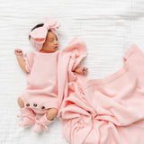 Knit Blanket - Blush