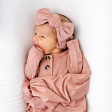 Blakely Knotted Gown - Newborn-3M