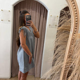 Barn Dance Stripe Mini Dress