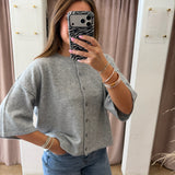 The Shorty Cardigan - Grey