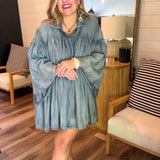 Swinging Denim Tunic Dress