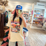 Oversized Rhinestone Tees - Camaro