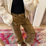 Tame Me Tiger Pants - Brown