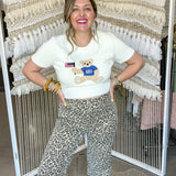 Stars & Teddy USA Knit Tee