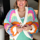 Candy Crush Rainbow Cardigan