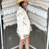 Shell Lightweight Lace Blazer