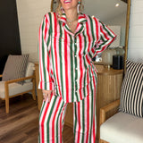 Classic PJ Set Jolly Stripes Silky