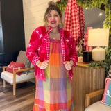 Chapman Embroidered Jackets - Pink