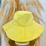 Lemonade Beach Shell Bucket Hat
