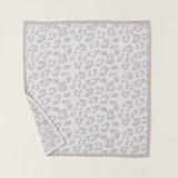 Cozy Chic Barefoot In The Wild Baby Blanket - Stone + Cream