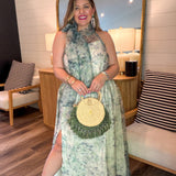 Bluebonnet Fields Maxi Dress - Green