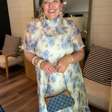 Bluebonnet Fields Maxi Dress - Blue