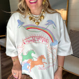 Round Top Graphic Tee