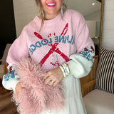 Alpine Lodge Sweater - Pink