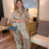 Wild Horses Pant Set - Mocha