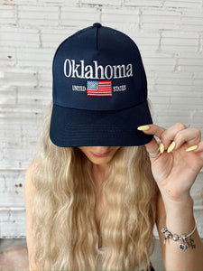 Oklahoma Flag Trucker Hat