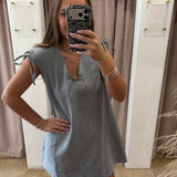 Barn Dance Stripe Mini Dress