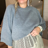 Your Favorite Little Sweater Top - Grey