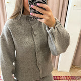 Yours Truly Sweater Set - Grey