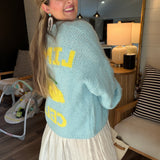 Lemon Limon Cardigan - Blue