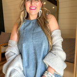 Lemon Limon Cardigan - Grey