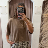 The Shorty Cardigan - Mocha
