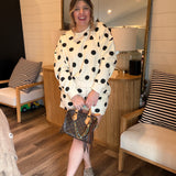 Picking Polka Dot Sweat Set