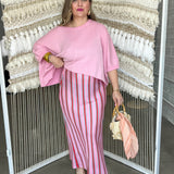{Mumu} Saturday Skirt - Porto Stripe