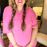 Daydreaming Boxy Tee - Pink