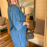Plain Denim Darling Dress