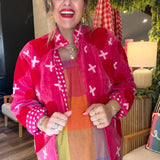 Chapman Embroidered Jackets - Pink