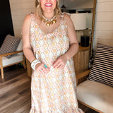 Clara High Lo Dress - Multi