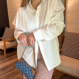 City Chic Checkered Pants - Taupe