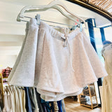 Grey Relaxed Skort