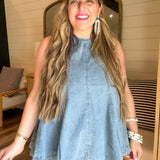 Summer Breeze Denim Top