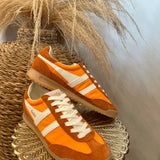 Gola Classics Women's Firefly Sneakers - Clementine/Moody Orange/Off White