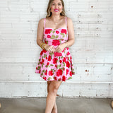 {Mumu} Tiffany Skort Dress Heart Throb Floral