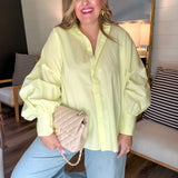 Lemon Zest Button Up Shirt