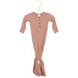 Blakely Knotted Gown - Newborn-3M