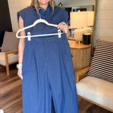 Electric Navy Stripe Pants