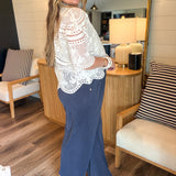 Ivory Lace Atelier Blouse Top